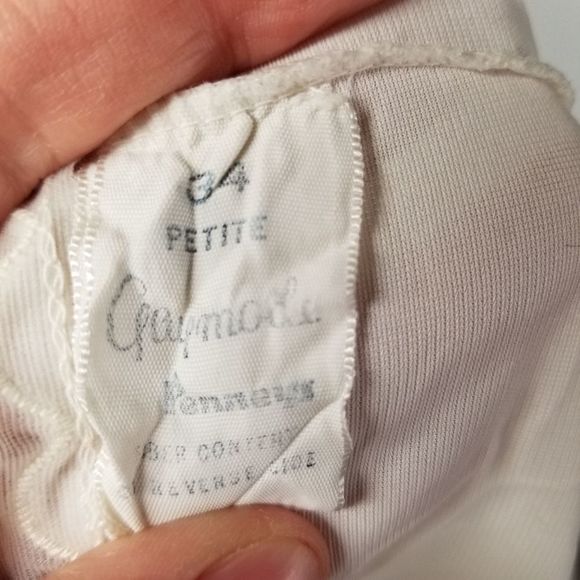 Dress Slip petite 34 cream or off white *lots of markers - Picture 3 of 7